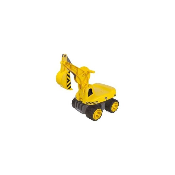 BIG 800055811 Maxi Digger Escavatore Cavalcabile Capacita' 50 Kg Rotazione 360° Ruote Silenziose colore Giallo