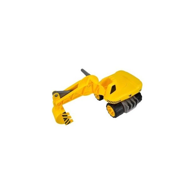 BIG 800055811 Maxi Digger Escavatore Cavalcabile Capacita' 50 Kg Rotazione 360° Ruote Silenziose colore Giallo