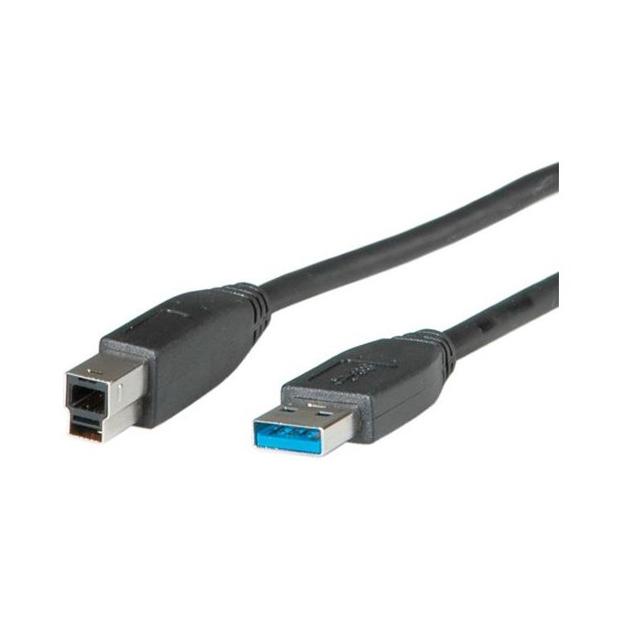 Itb 11.02.8869 Cavo Usb 3.0 A-B M-M Nero 0,8mt