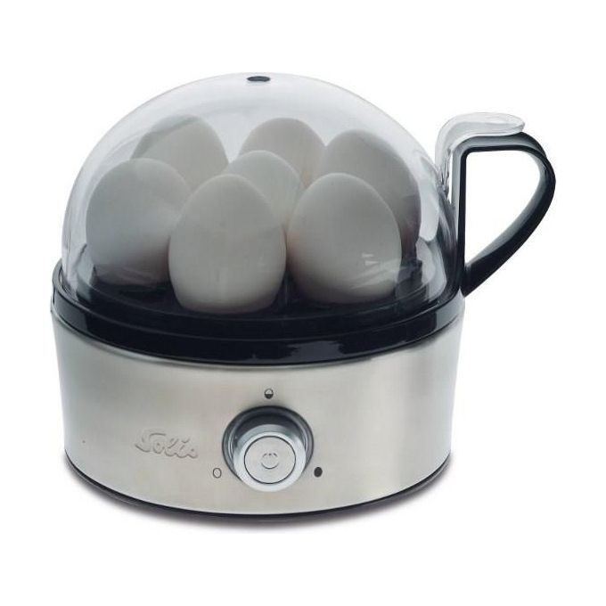 Solis Egg Boiler e More 827 Cuociuova Elettrico 4 in 1 400W Acciaio