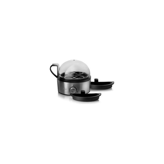 Solis Egg Boiler e More 827 Cuociuova Elettrico 4 in 1 400W Acciaio