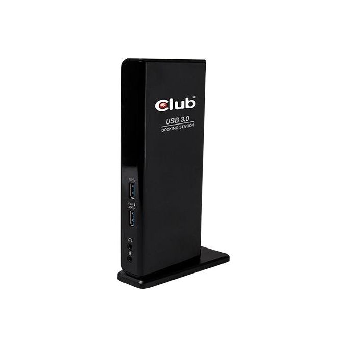 Club3d Docking Station, usb 3.0 Black, usb type a 3.0 dual Display