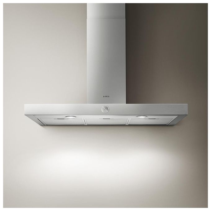 Elica LOL IX-A-90 PRF0097323 Cappa a Parete Classe energetica B 3 Velocita' Aspirante Illuminazione LED 90 cm Inox