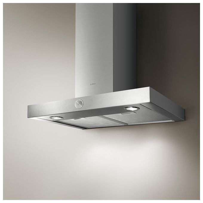 Elica LOL IX-A-90 PRF0097323 Cappa a Parete Classe energetica B 3 Velocita' Aspirante Illuminazione LED 90 cm Inox
