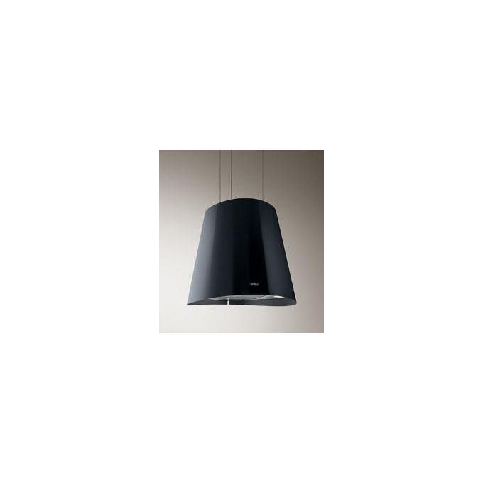 Elica PRF0071970A JUNO BK-F 51 Cappa Sospesa Classe energetica A 3 Velocita' Filtrante Illuminazione LED 50 cm Nera