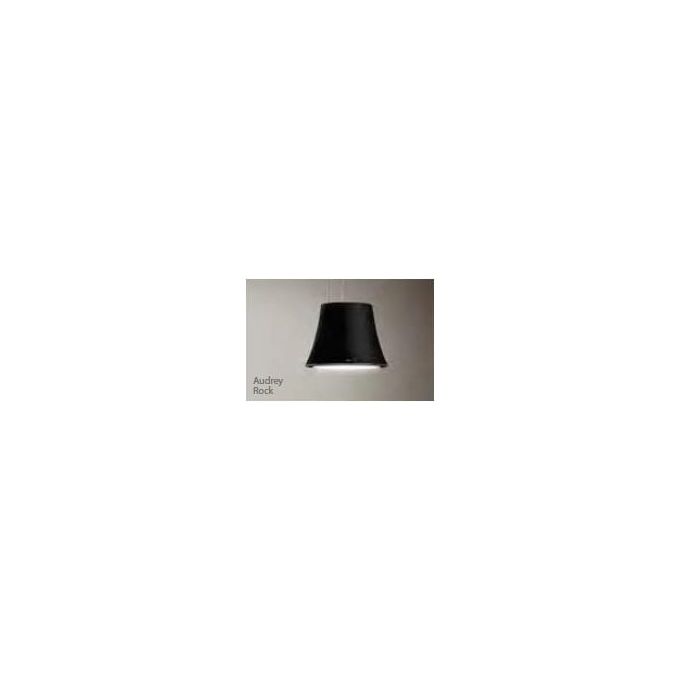 Elica Cappa a Sospensione, Audrey Rock-F-49, Nero, 325 m³-h