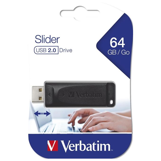 Verbatim Store 'n' Go Chiavetta Usb 64Gb Usb Tipo A 2.0 Nero