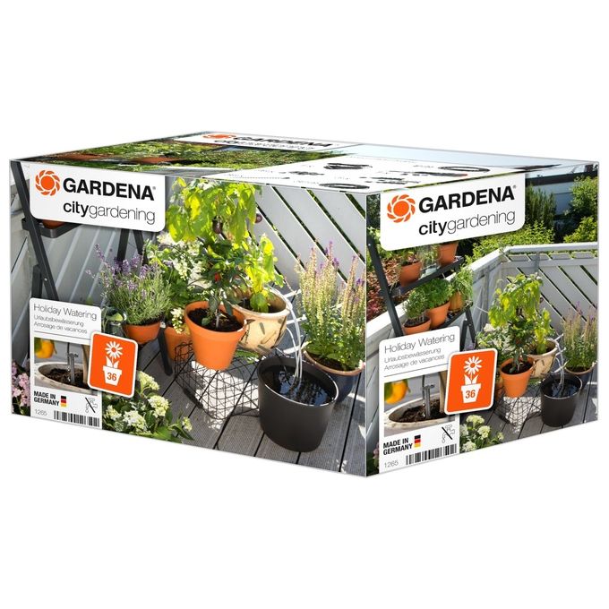 Gardena Holiday Watering Set Kit per Irrigazione fino a 36 Piante