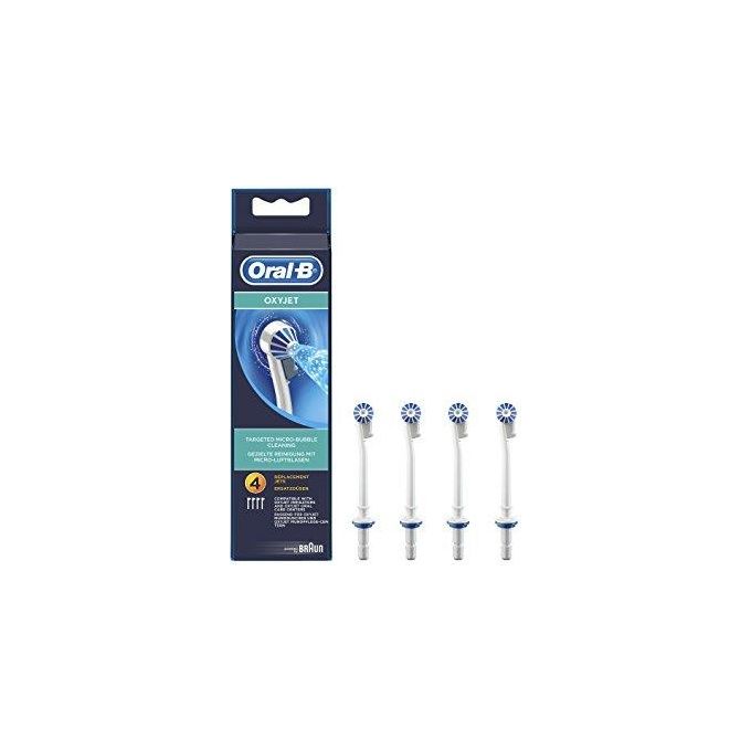Braun Oral-B OxyJet ED17 4 Pezzi Bianco