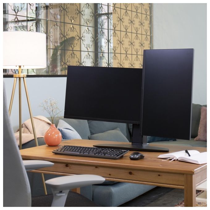 Ergotron Neo-flex dual lcd lift Stand 24 Monitor