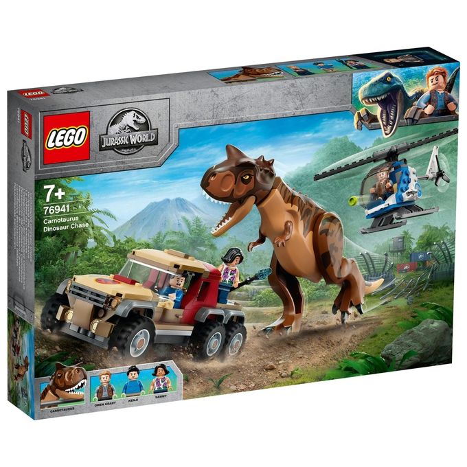 LEGO Jurassic World Carnotaurus Dinosaur Chase