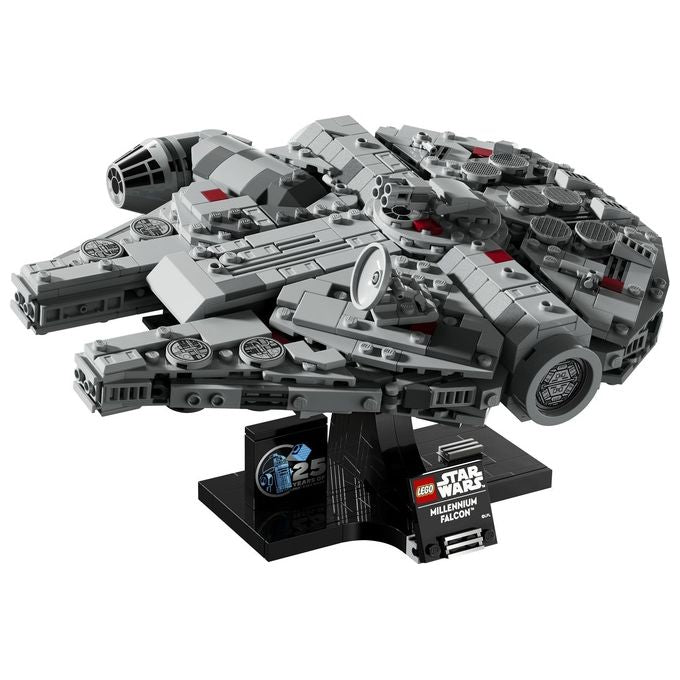LEGO Star Wars 75375 Millennium Falcon, Modellino da Costruire di Astronave per Adulti, Idee Regalo Lui, Lei, Marito o Moglie