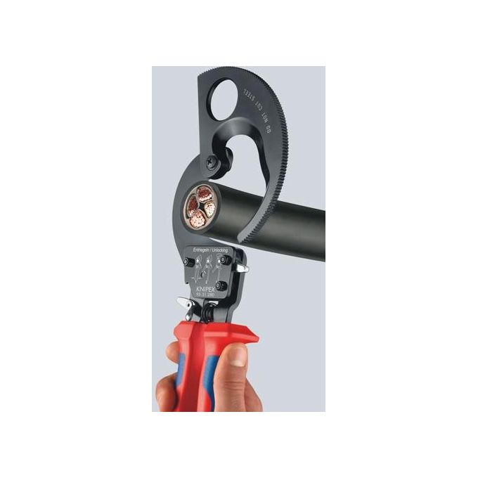 Knipex Tagliacavi a Cremagliera 280mm