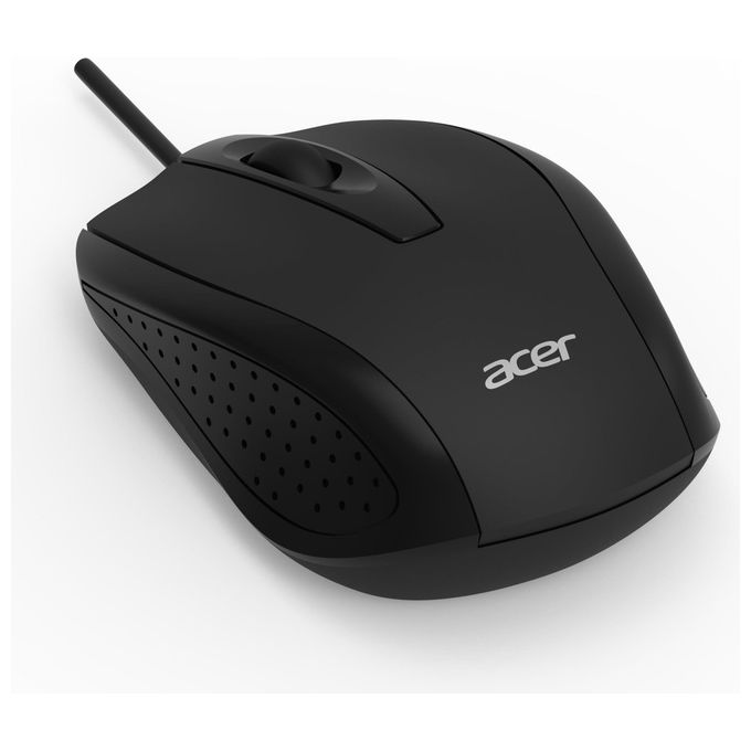 Acer HP.EXPBG.008 Mouse Ottico USB Cablato 1200 dpi 3 Tasti Ambidestro colore Grigio