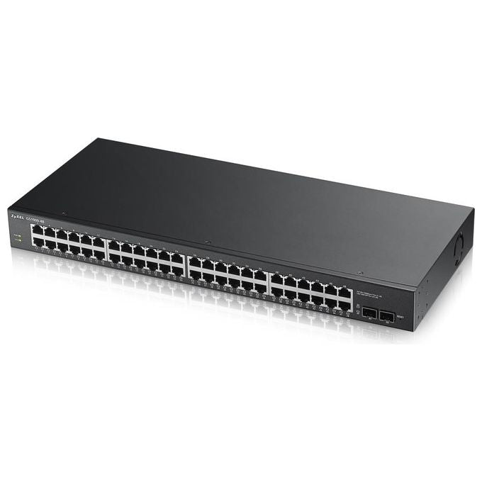 Zyxel Switch 48p Giga + 2p Sfp Gigabit, Ipv6,vlan, Rack 19'