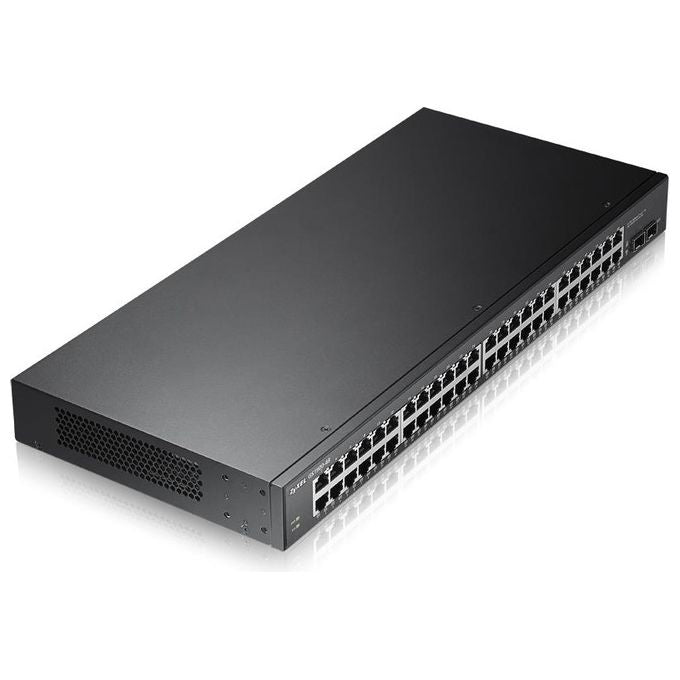 Zyxel Switch 48p Giga + 2p Sfp Gigabit, Ipv6,vlan, Rack 19'