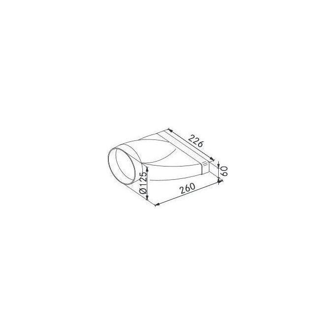 Franke Raccordo Rettangolare - Circolare 112.0040.359