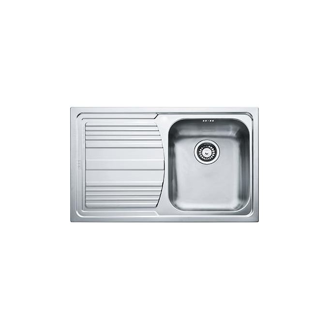 Franke Lavello Inox LLX 611 3 1-2'' WWK gocciolatoio a sinistra 1 Vasca + scolapiatti 79 cm 101.0085.773