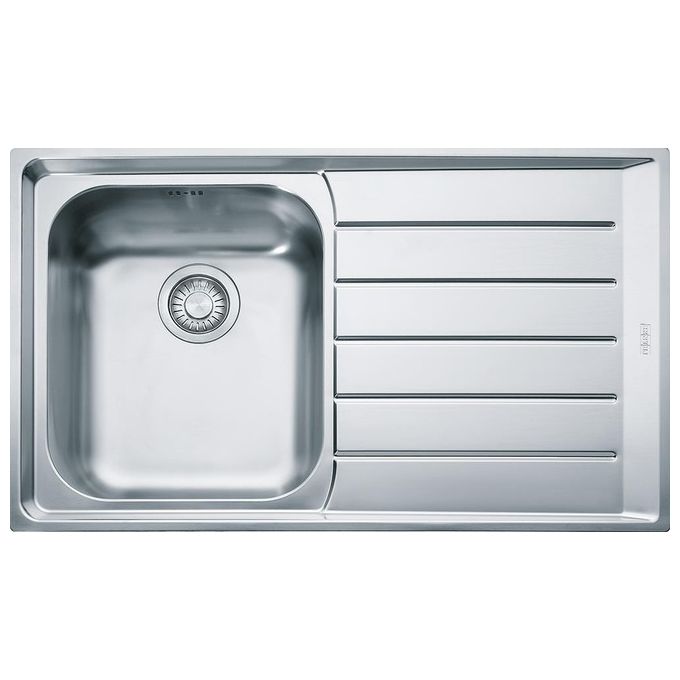 Franke Lavello Inox NEX 611 3 1-2 WWK gocciolatoio a destra 1 Vasca + scolapiatti 86 cm 101.0040.731