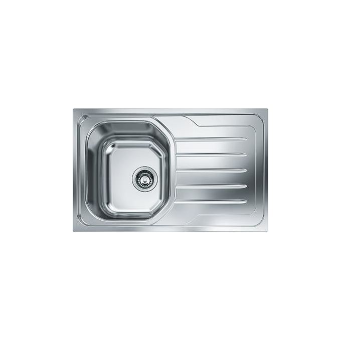 Franke Lavello Inox OLL 611-79 3 1-2 WWK gocciolatoio a destra 1 Vasca + scolapiatti 79 cm 101.0180.249