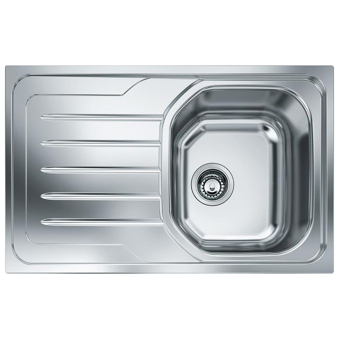 Franke Lavello Inox OLX 611-79 3 1-2 WWK gocciolatoio a sinistra 1 Vasca + scolapiatti 79 cm 101.0180.189