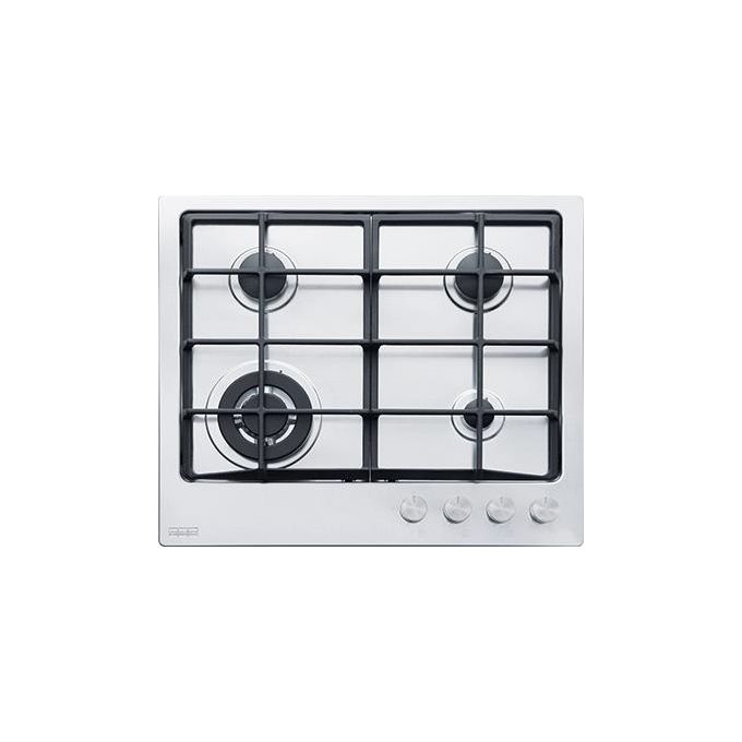 Franke FHNE 604 3G TC XS C Linea Neptune Piano Cottura a Gas 4 Zone 1 Tripla Corona Griglie in ghisa 60 cm Inox 106.0155.167