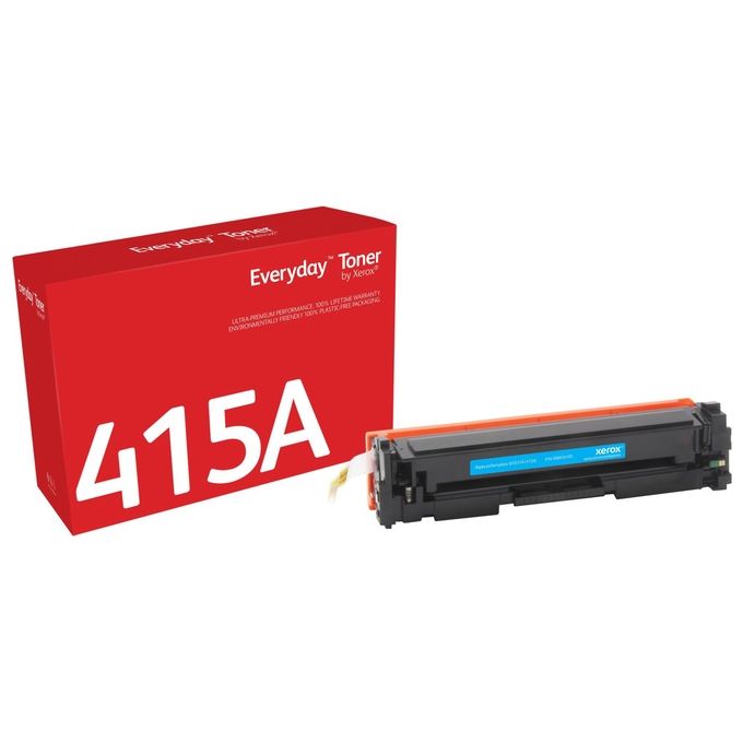 Xerox Everyday Toner Ciano ad Resa Standard HP W2031 2100 Pagine
