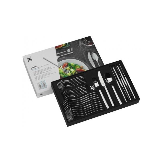 WMF Flame Set di Posate 30 Pezzi Acciaio Inossidabile