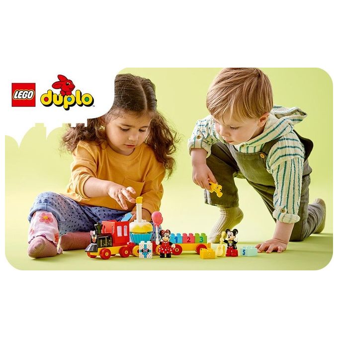 LEGO Duplo Disney Il Treno del Compleanno di Topolino e Minnie