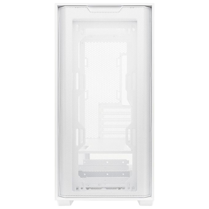 ASUS A21 Case micro-ATX, Radiatori fino a 360 mm, Schede Grafiche fino a 380 mm, Raffreddamento efficace, Cable Management, Chassis Bianco