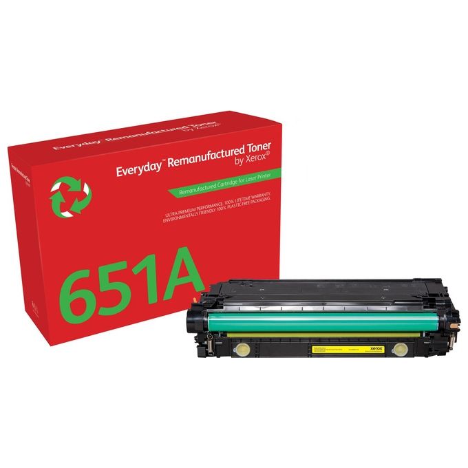 Xerox Toner Everyday Giallo per Hp Ce342a-Ce272a-Ce742a 16000 Pagine