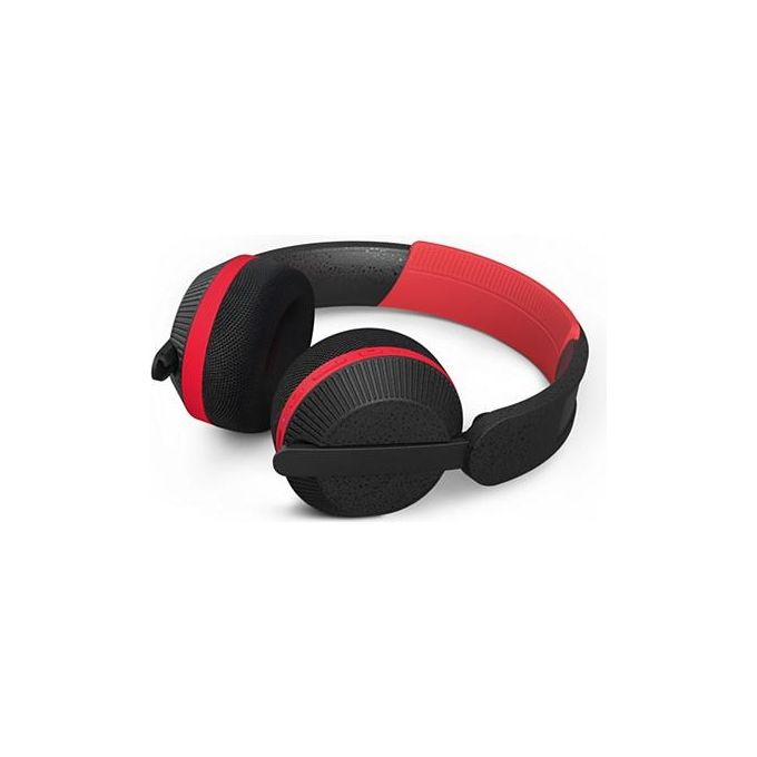Philips TAA6219BK-00 Cuffie Bluetooth Wireless a Padiglione Microfono Integrato colore Nero-Rosso serie 6000