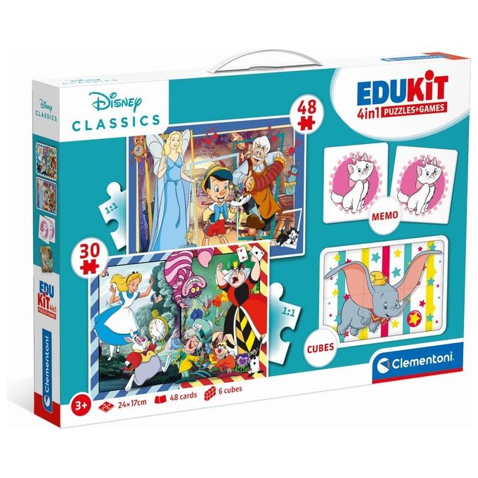 Clementoni Edukit 4 in 1 Diseny Classic