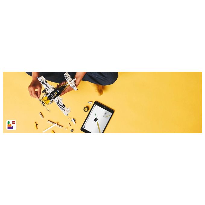 LEGO Aereo Bush Technic 42198 Modellino da Costruzione Innovativo ed Educativo per Appassionati di Ingegneria e Design Creativo