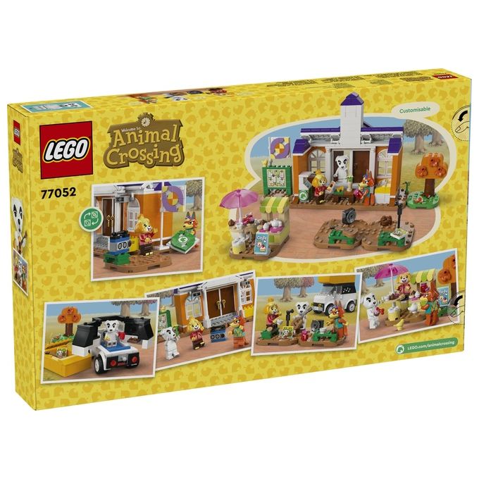 Lego Animal Crossing Concerto in Piazza con K.k.