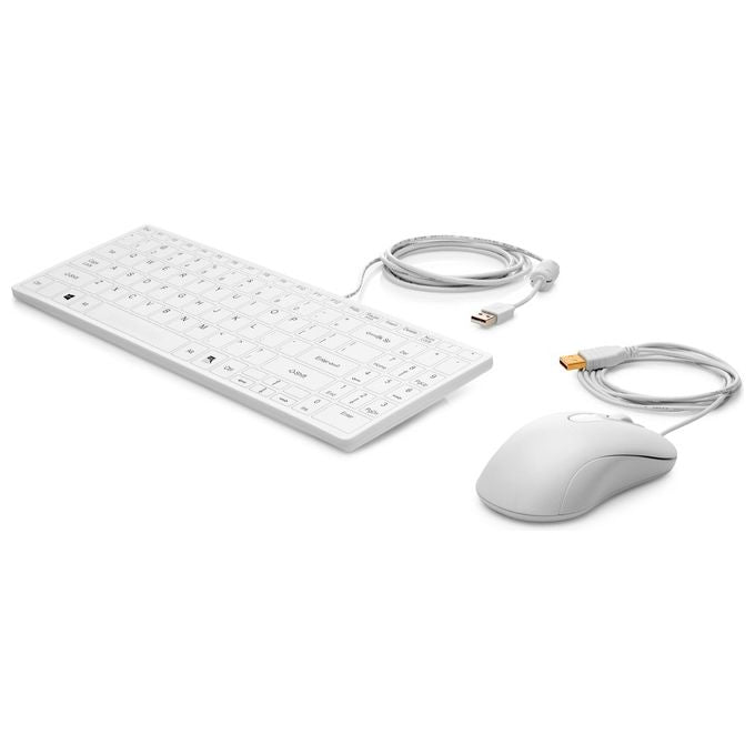 HP 1VD81AA Tastiera e Mouse Usb Healthcare Edition
