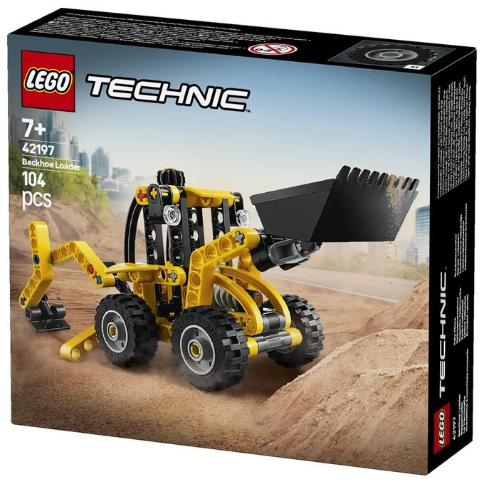 LEGO Scavatrice a Cucchiaia Rovescia 42197 Technic Costruzioni avanzate per appassionati con dettagli realistici di movimento e design robusto