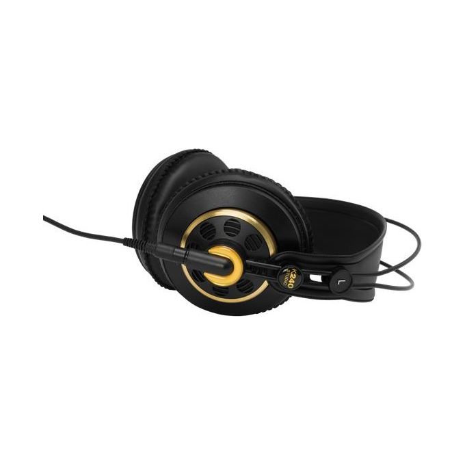 Akg Cuffie a Filo Professional K240 Studio Nero-Oro