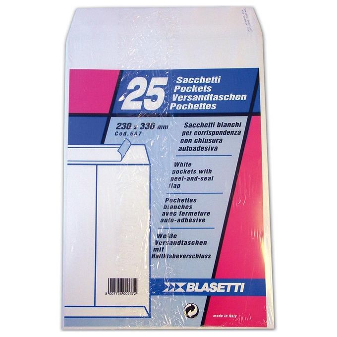 Blasetti Cf25 Buste Strip Self 23x33cm