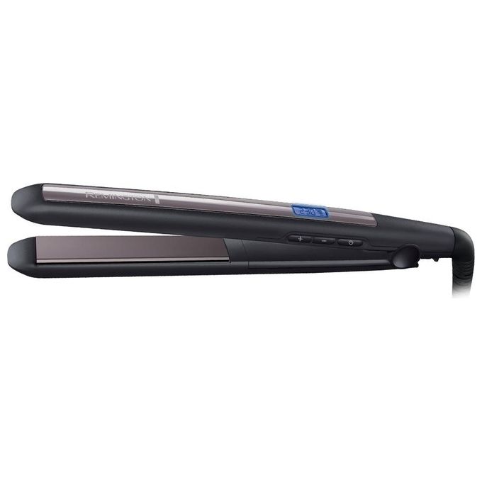 Remington S5505 Pro-Ceramic Ultra – Piastra per capelli classica, piastre in ceramica ultra, temperatura regolabile fino a 230 °C, riscaldamento rapido in 15 s, funzione ionica, spegnimento automatico dopo 60 min, display digitale, cavo girevole da 1,8 m,