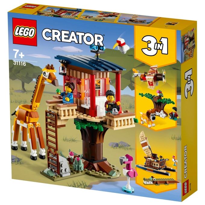 LEGO Creator 3 in 1 Casa sull'Albero del Safari