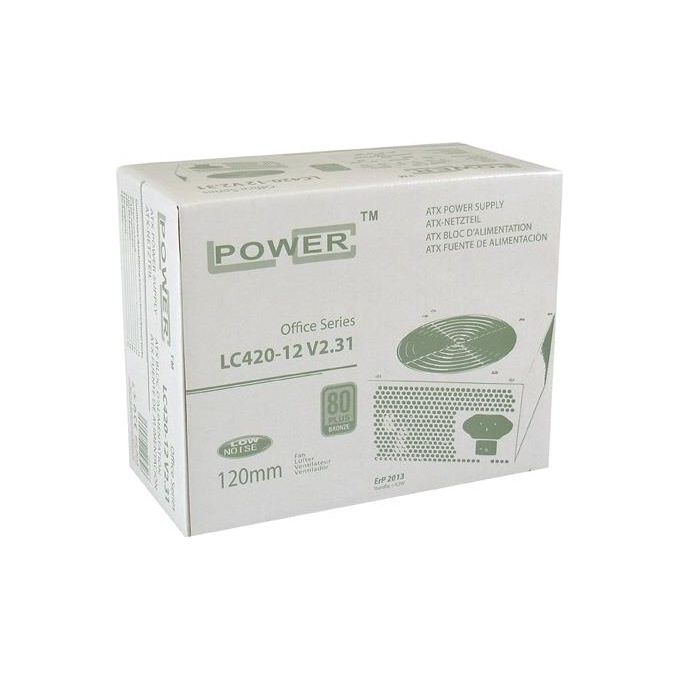 LC-Power LC420-12 V2.31 Alimentatore per Computer 350W ATX Grigio