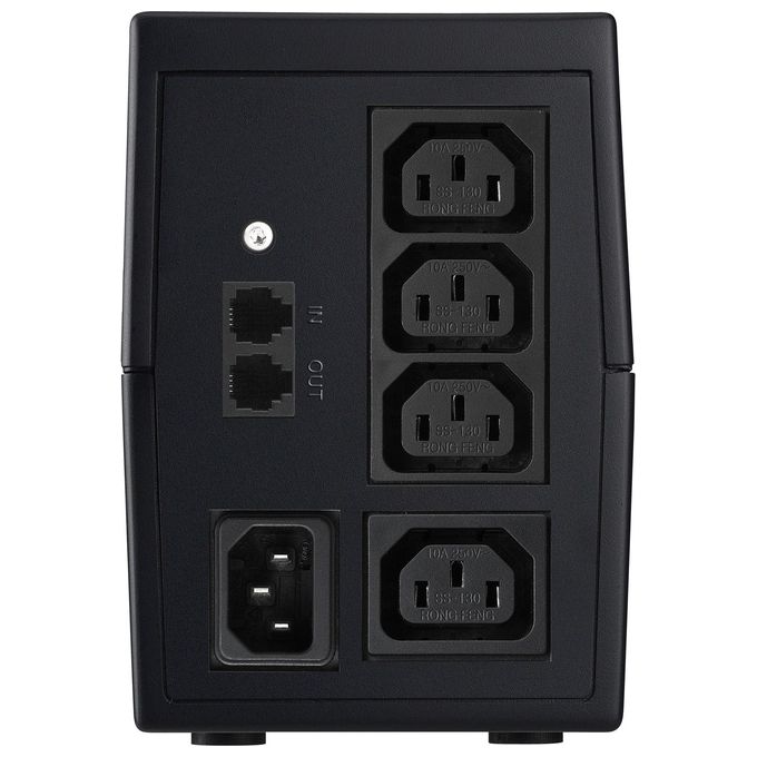 PowerWalker VI 850SE LCD-IEC Gruppo di Continuita' UPS 4 Prese AC A Linea Interattiva 850VA 480W
