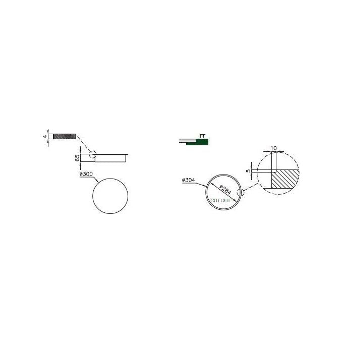 Foster 7362 305 Linea Modular Induction Piastra ad induzione per sistema Modulo a Induzione 1 Zona 9 Livelli di potenza Box di connessione Touch Control Modular Ø 30 cm Bianco