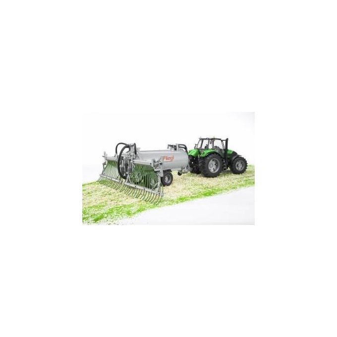 Bruder 02020 Cisterna Irrigatore Fliegl Accessori Modellismo scala 1:16 compatibile trattori Profi colore Verde Grigio