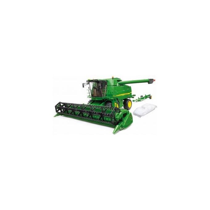 Bruder 02132 Mietitrebbia John Deere T670i Scala 1:16 Giocattolo Agricolo colore Verde Giallo
