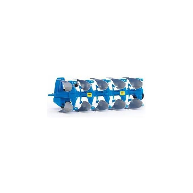 Bruder Aratro Accessorio per Modellismo Ideale per Giocattoli di Alta Qualita Con Dettagli Fedeli e Funzionalita Ottimale