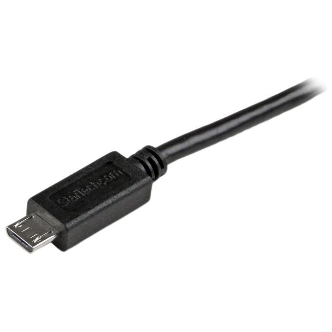 StarTech Cavo di sincronizzazione e di ricarica USB a Micro USB - Cavetto slim per Smartphone e Tablet A a Micro B da 1 m
