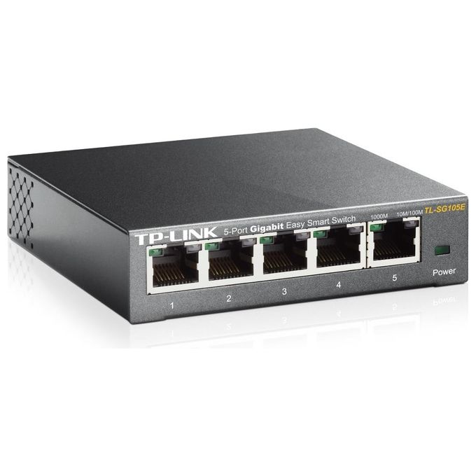 TP-LINK TL-SG105E Gigabit Easy Smart Switch 5 porte Gigabit Desktop
