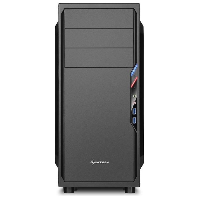 Sharkoon VS4-V Middle Tower No Power minITX-mATX-ATX Nero